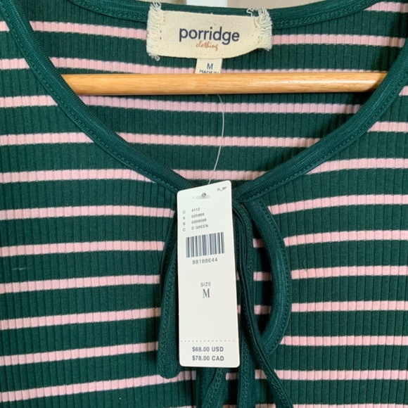 Anthropologie Porridge Puff-Sleeve Tie-Front Top - Picture 10 of 16